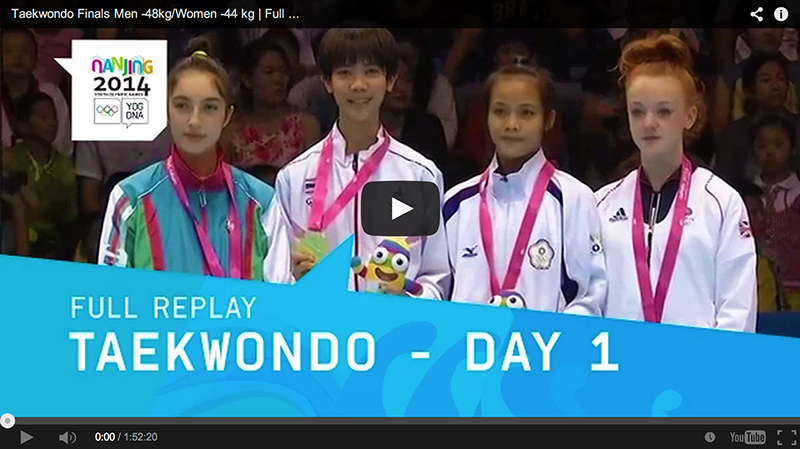 Videos de 2014 Nanjing Youth Olympic Games (1er día)