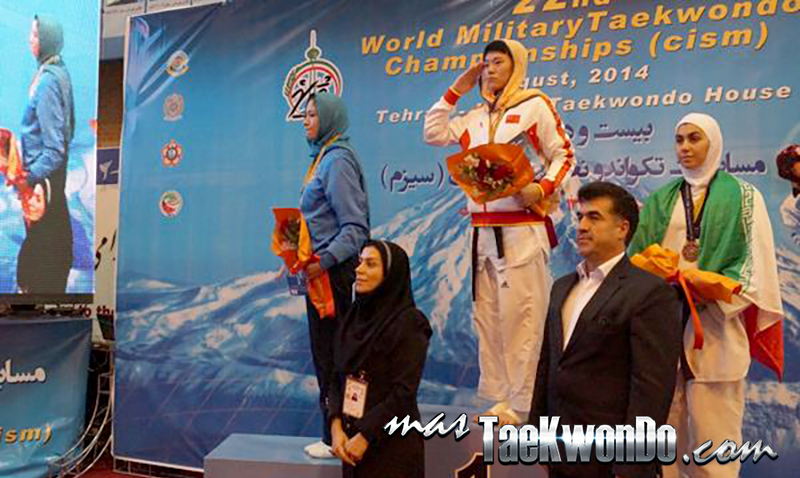 Podio F-67, 22nd World Military Taekwondo Championship