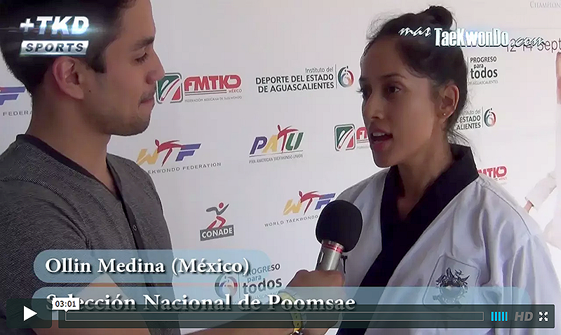 Ollin Medina, Selección Mexicana de Poomsae