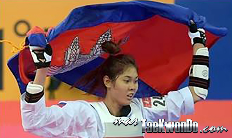 Seavmey SORN, CAM - Taekwondo, Oro Asian Games