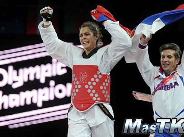 Milica Mandic (SRB) - Oro en Taekwondo, Londres 2012