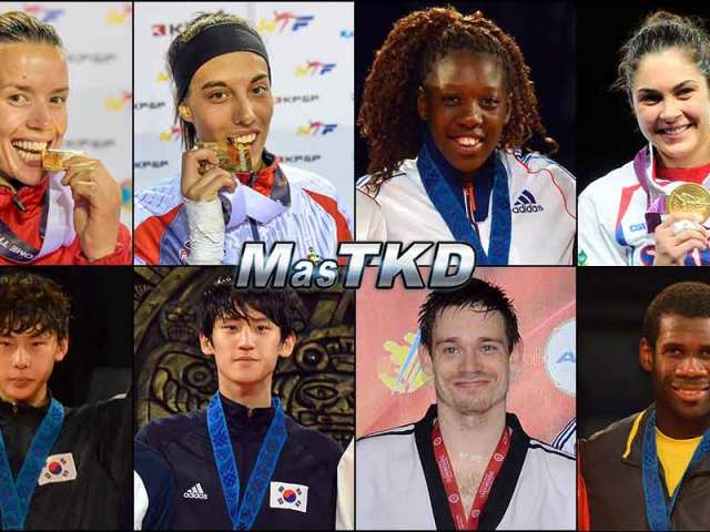 Números 1 – WTF World Olympic Ranking – Taekwondo WTF – Noviembre 2014