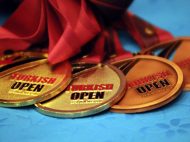 1st Turkish Open Taekwondo Tournament Medals