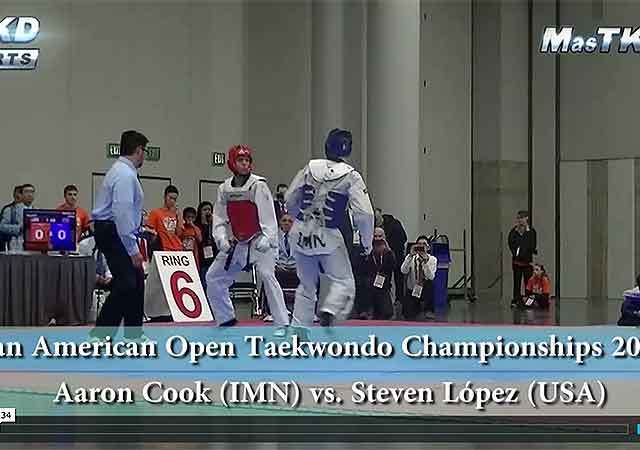 Aaron Cook (IMN) vs. Steven López (USA)