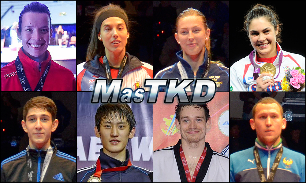 Números 1 – WTF World Olympic Ranking – Taekwondo WTF – Febrero 2015.