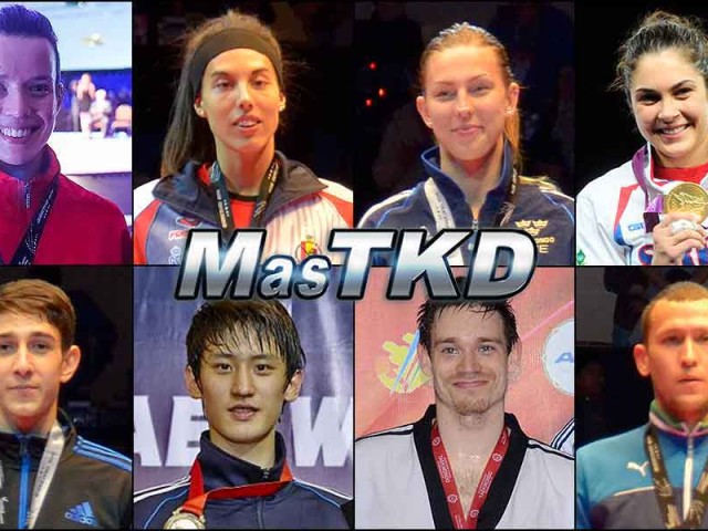 Números 1 – WTF World Olympic Ranking – Taekwondo WTF – Febrero 2015.