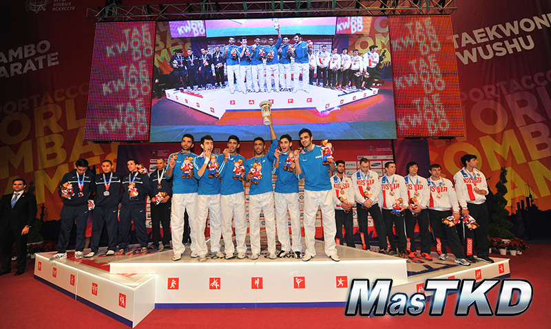 SportAccord-World-Combat-Games-2013_IRI-campeon-Taekwondo