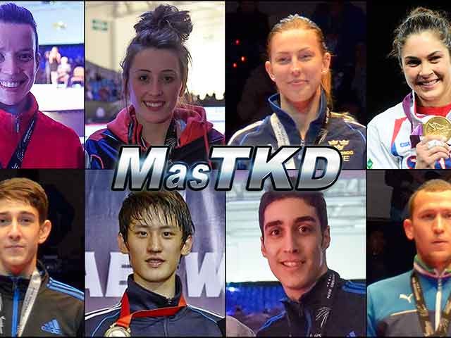 Números 1 – WTF World Olympic Ranking – Taekwondo WTF – Abril 2015.