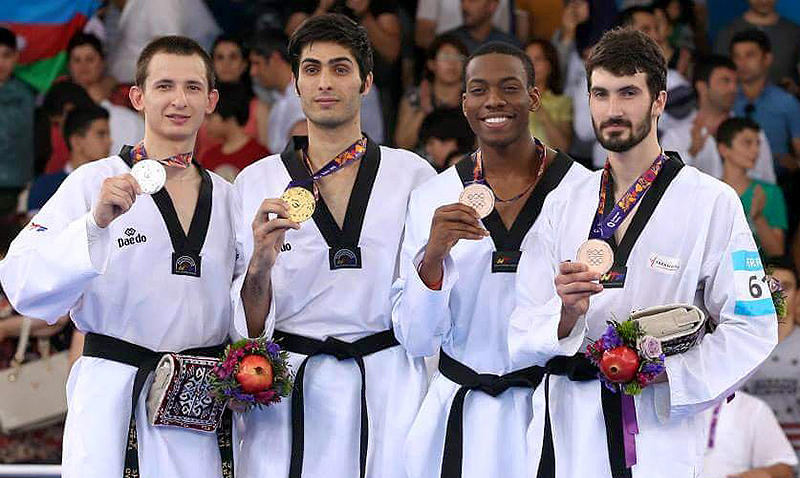 Baku2015_PodioM-80_ Taekwondo