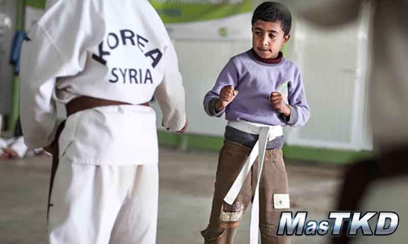 Taekwondo_Zaatari_refugiados-Siria