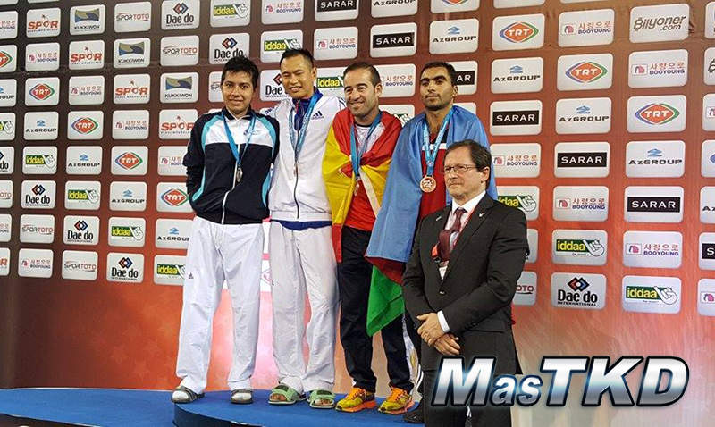 Podio_Para-Taekwondo_Mundial-Samsun-2015