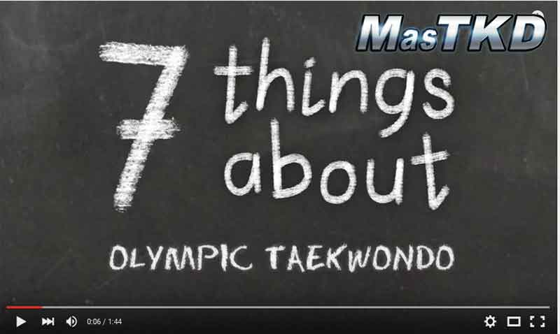7 Cosas acerca del Taekwondo Olímpico