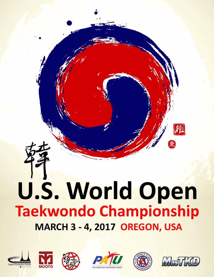 POSTER_2017 US World Open Taekwondo Championships
