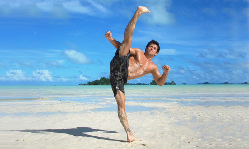 Taekwondo en la playa ya es un hecho