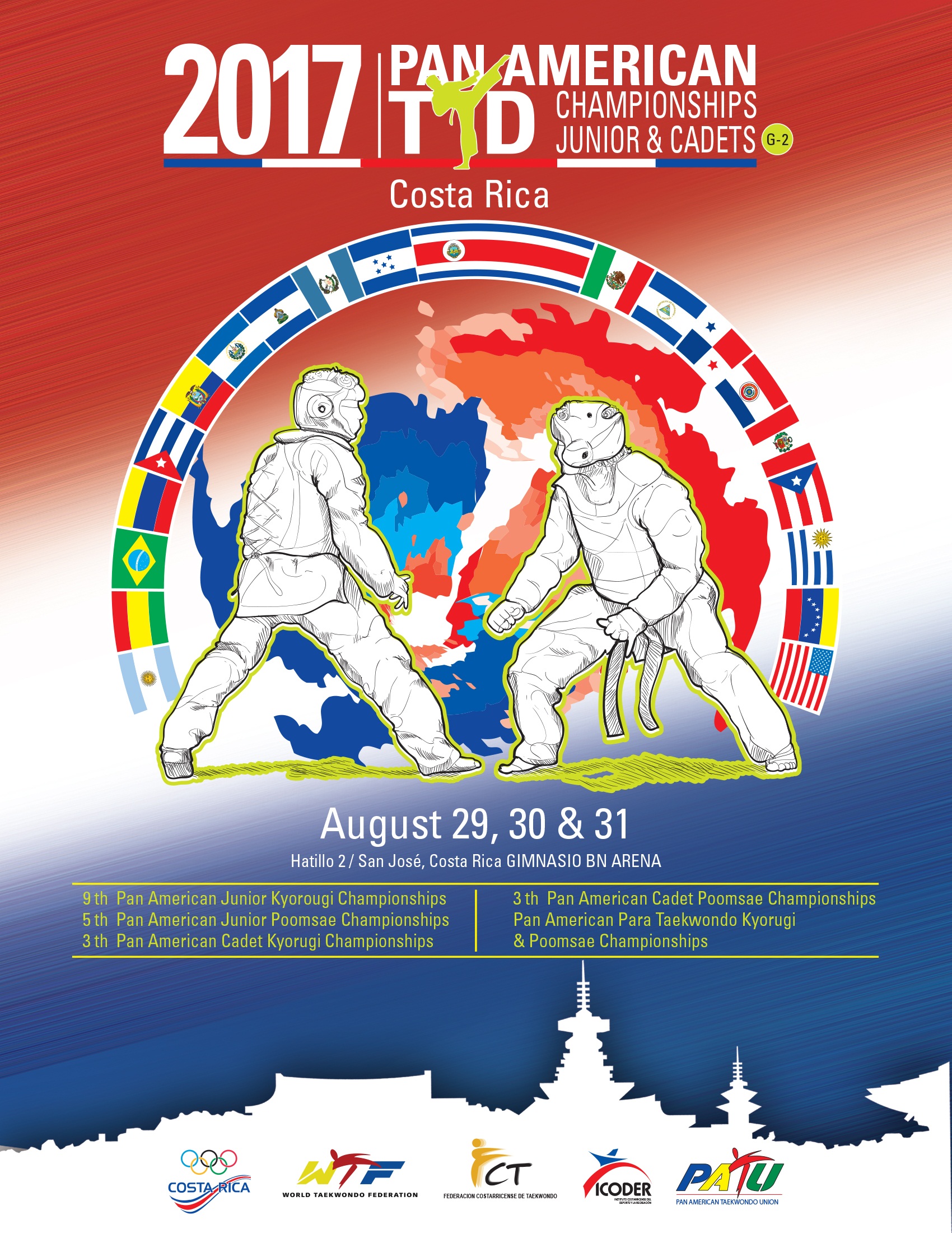 2017 Pan Am Taekwondo Championships Junior and Cadets