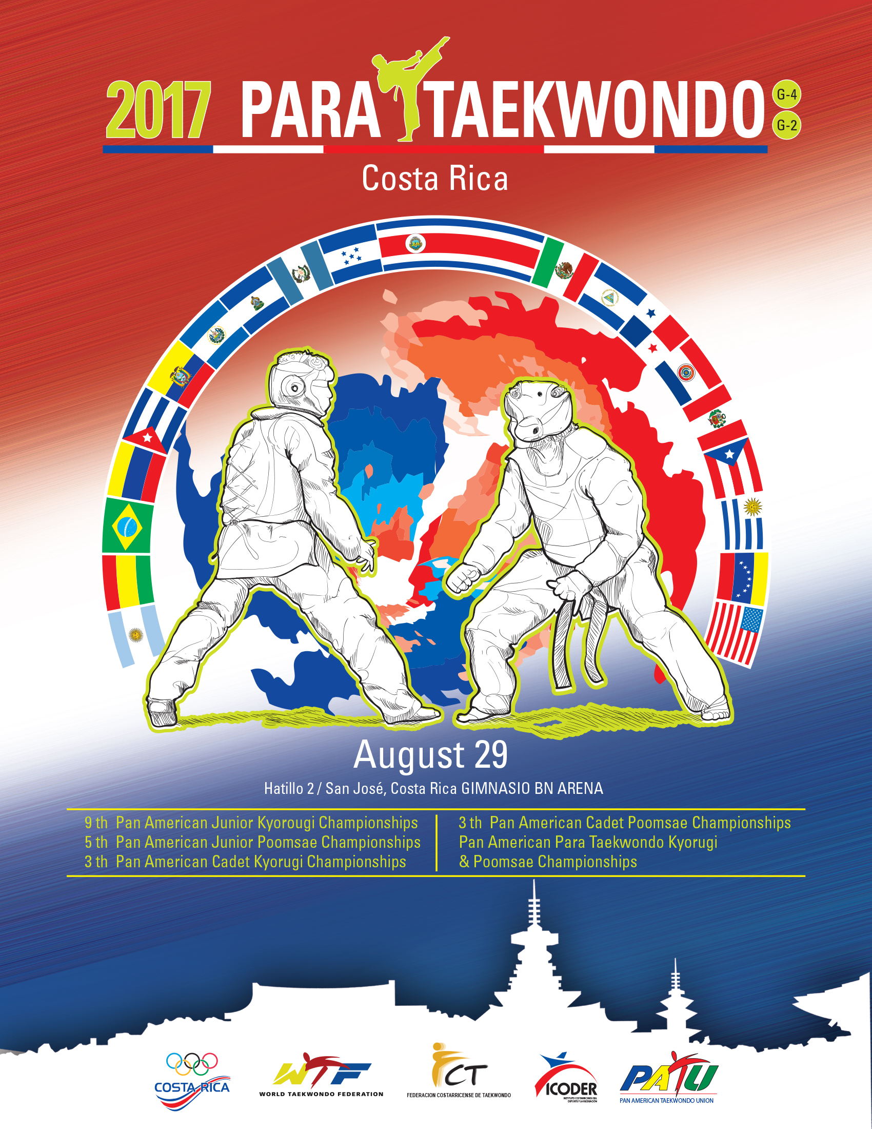 Para Taekwondo Panamerican Championships G-2 G-4