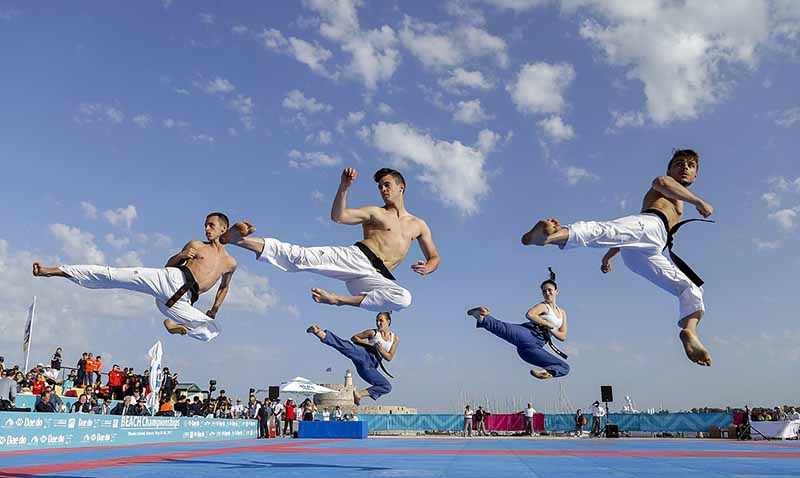 Histórico 1er Campeonato Mundial de Taekwondo de Playa