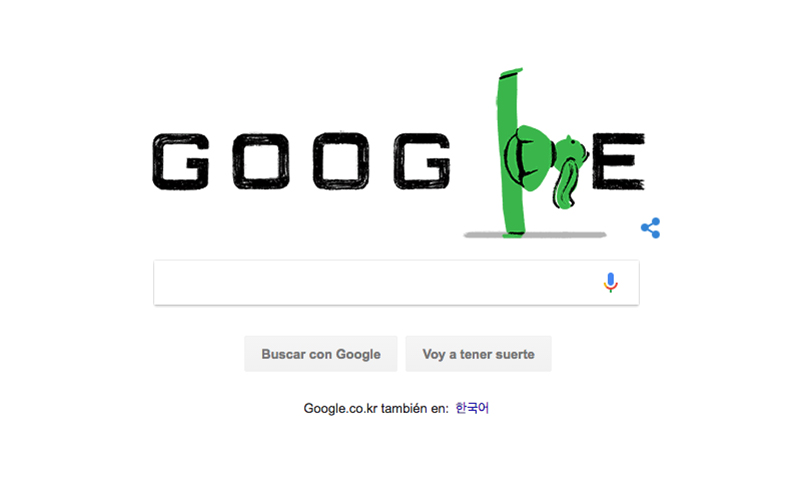 Google homenajea al Taekwondo