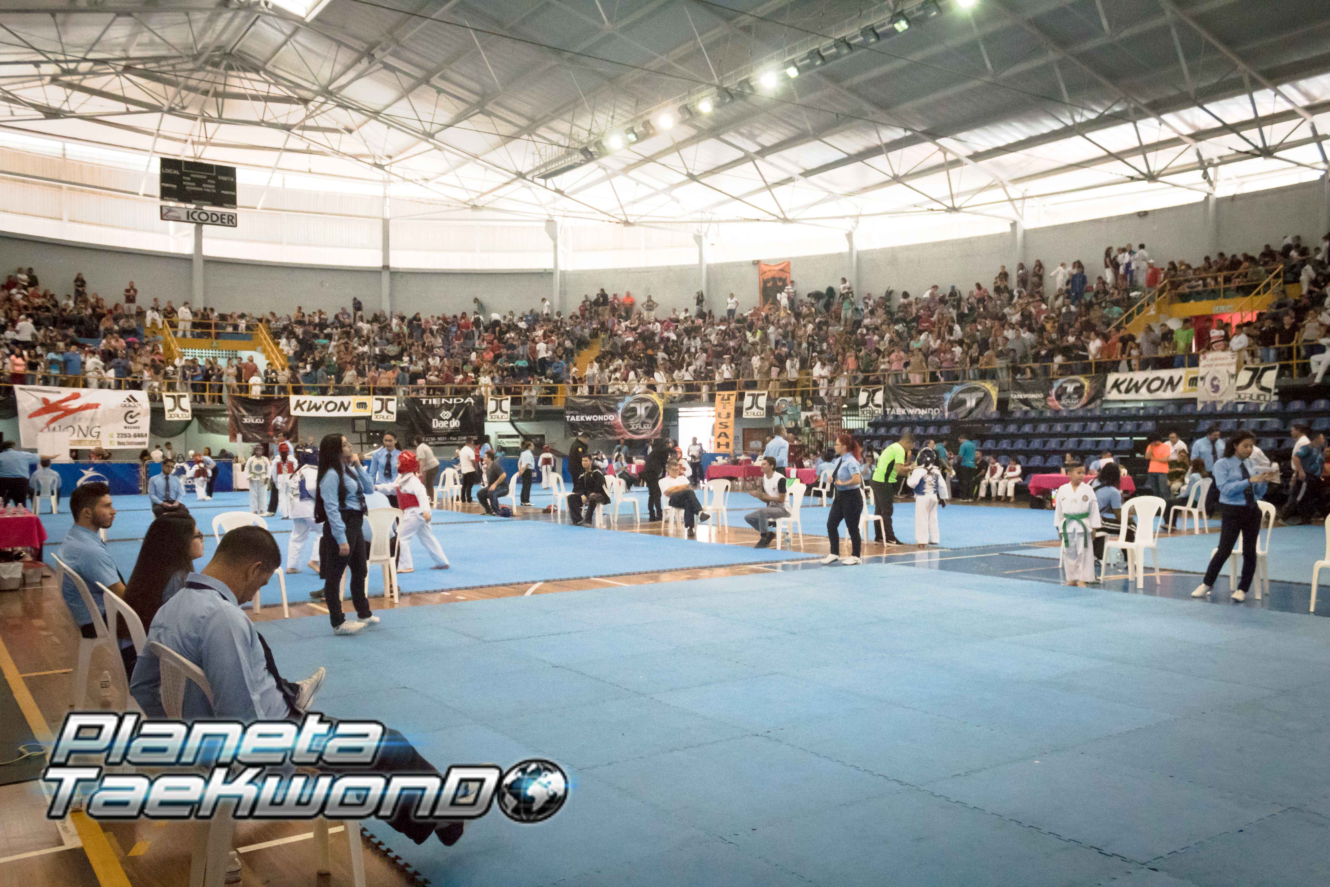 [Galería] Costa Rica rompe récord con torneo de 2300 taekwondistas en dos jornadas