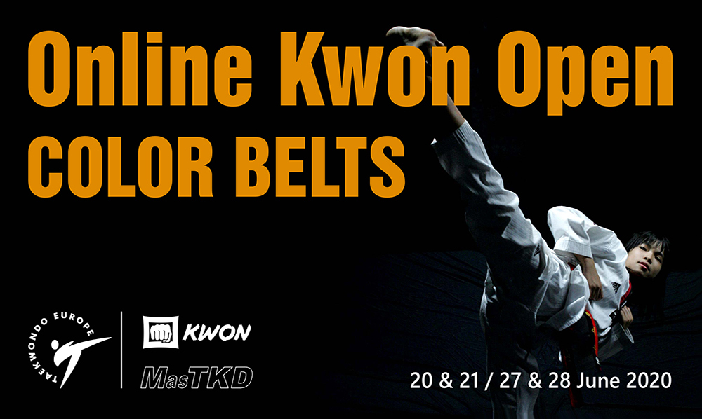 Online Kwon Open Tournament Color Belts