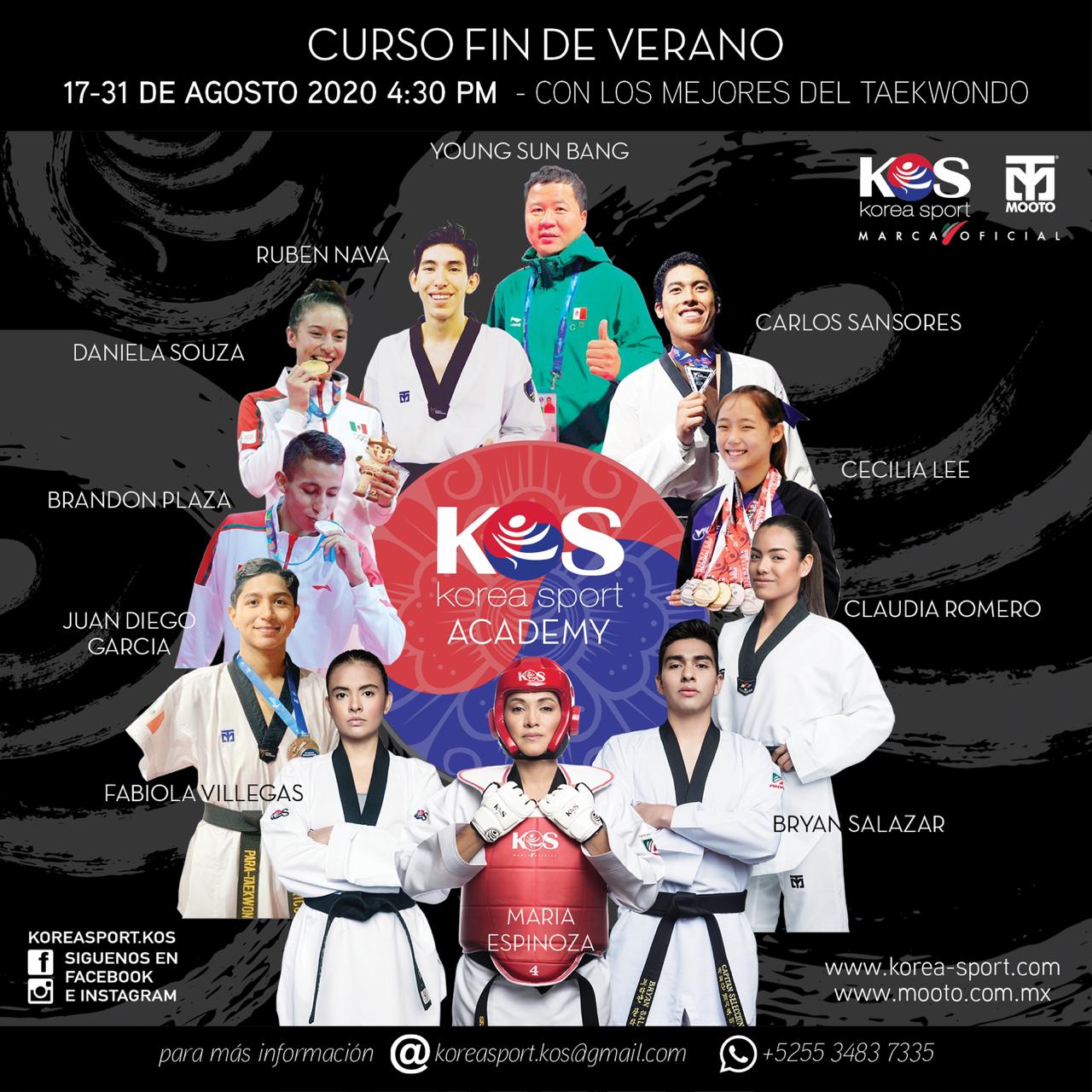 Curso Fin de Verano “Taekwondo KOS-MOOTO 2020”