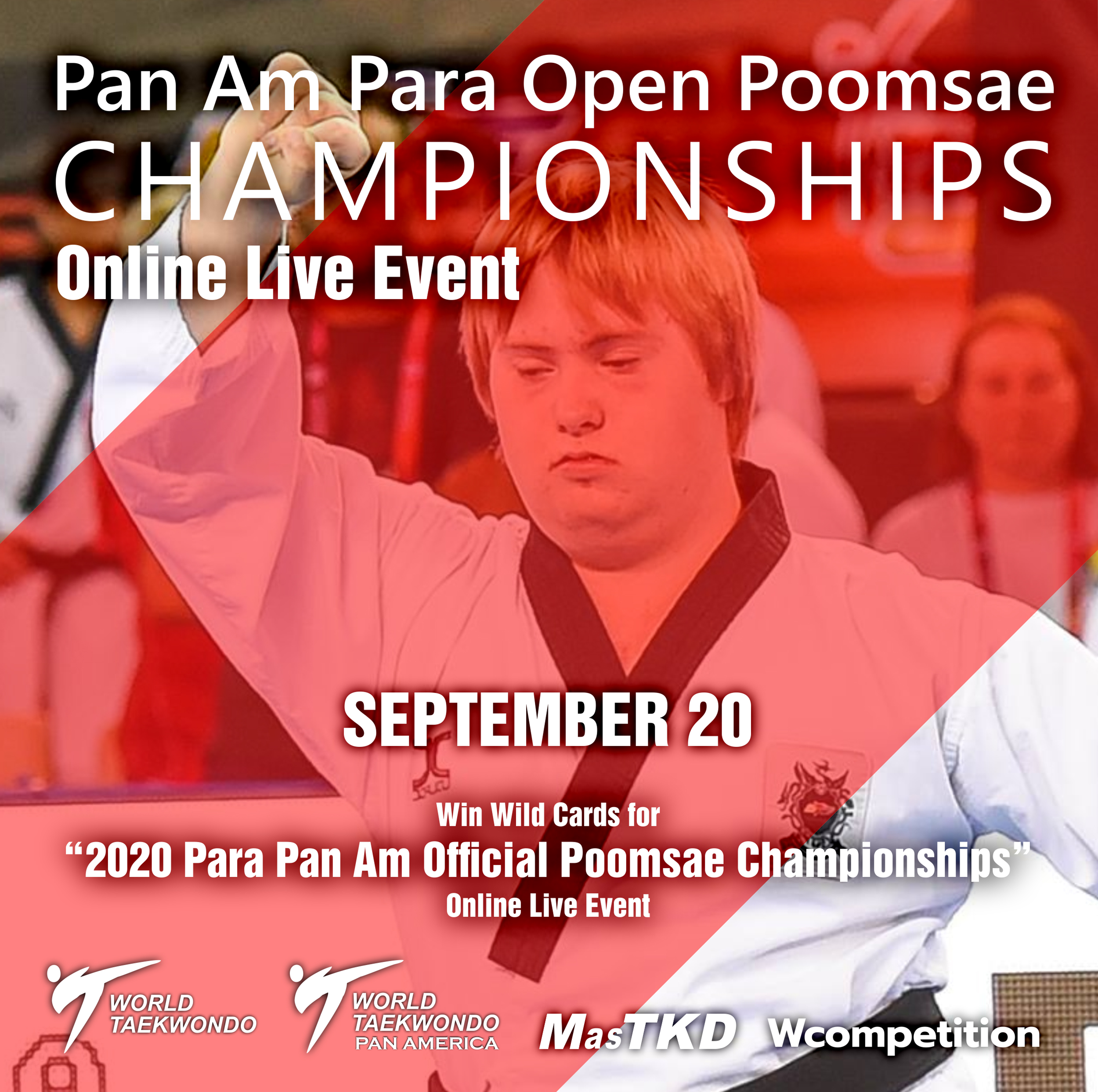 Para-Atletas terão desconto para o próximo Campeonato Pan Am Para Open de Poomsae