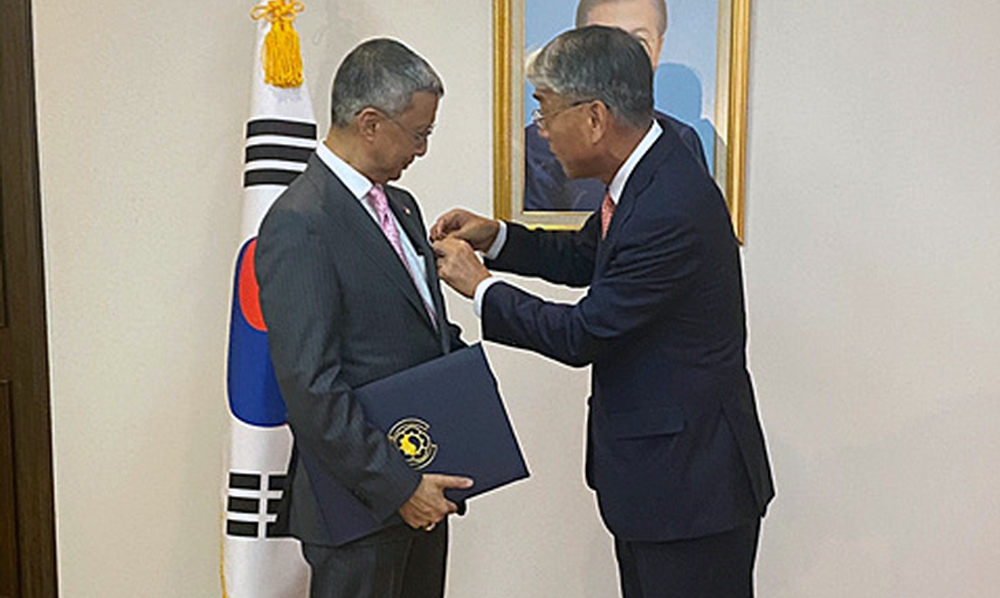 WT Council Member awarded Order of Sports Merit Award from Korean government