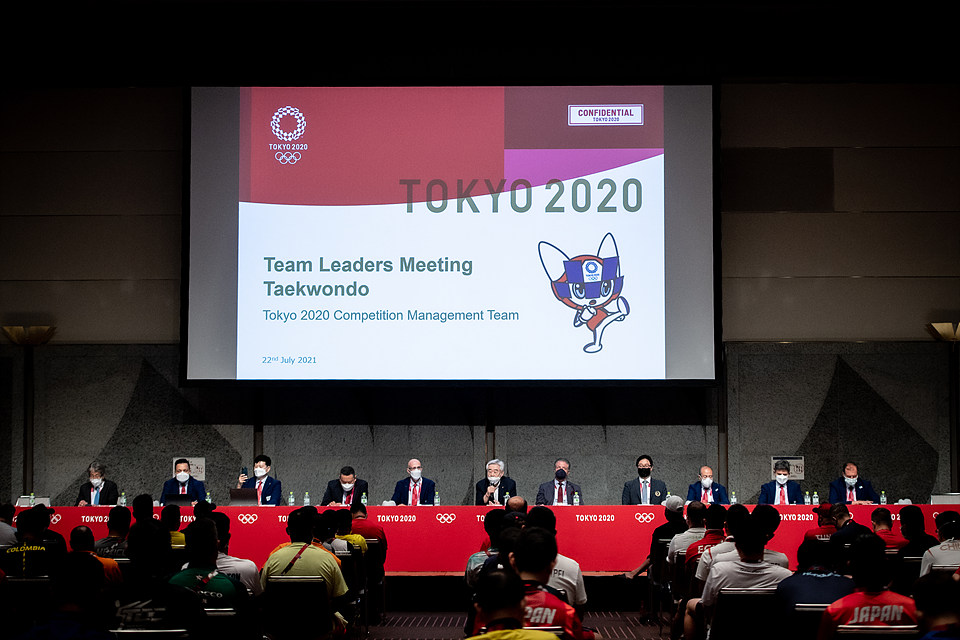 Competition Draw and Team Leaders Meeting held ahead of Tokyo 2020