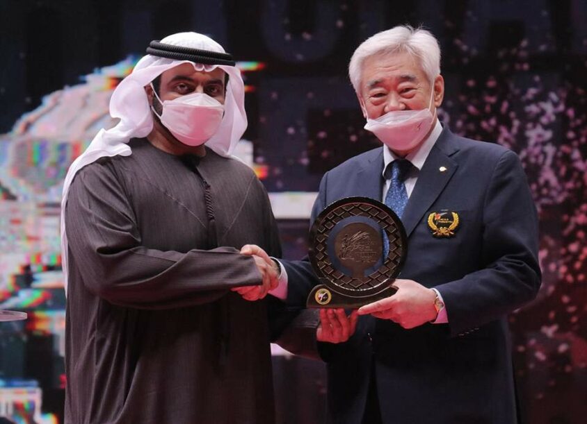 Crown Prince of Fujairah donates USD100,000 to Taekwondo Humanitarian Foundation