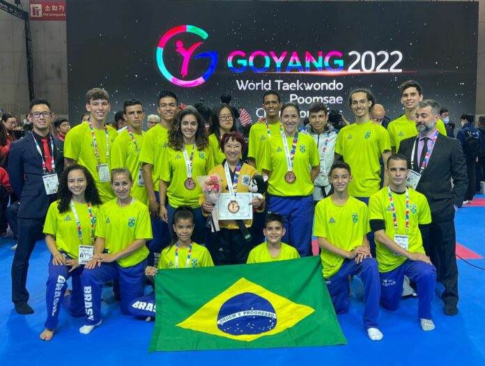 Brasil encerra Mundial de Poomsae com duas medalhas de bronze