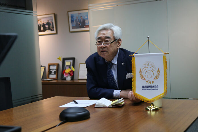 Chungwon Choue unanimously re-elected Taekwondo Humanitarian Foundation Chairman