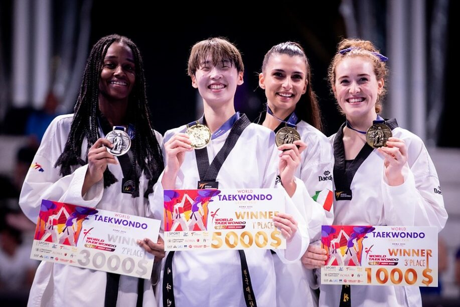 Podium_Fo67kg_Roma 2022 World Taekwondo Grand-Prix
