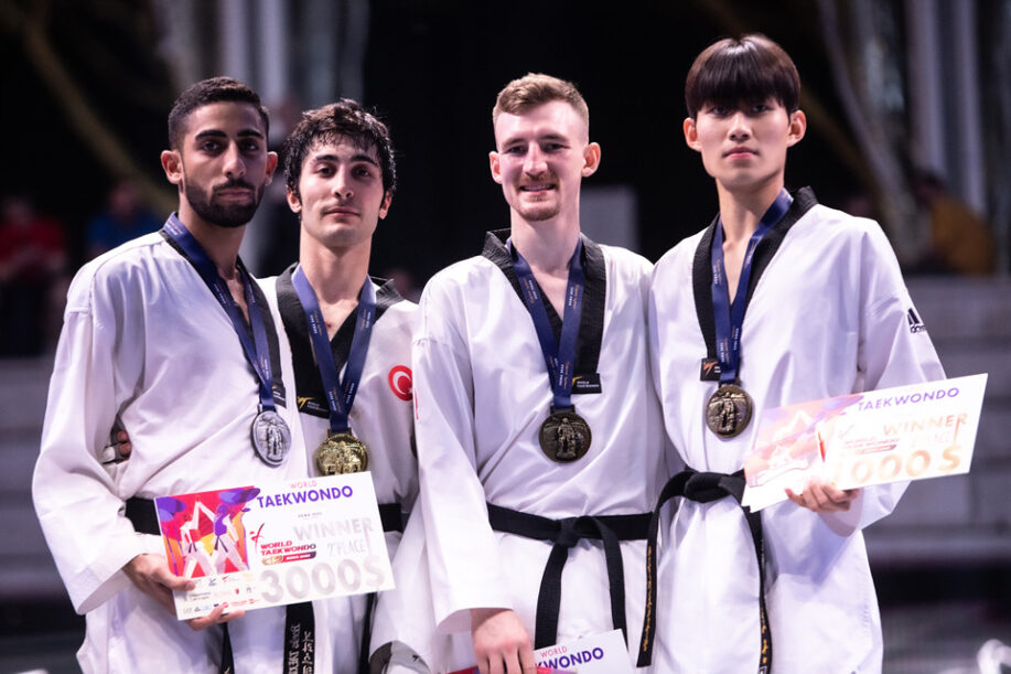 Podium_M-68kg_Roma 2022 World Taekwondo Grand-Prix