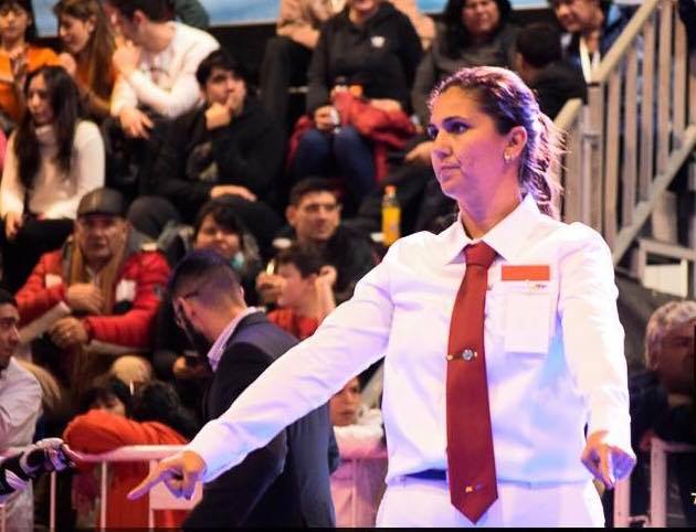 La árbitro internacional Ana Hernández ganó las elecciones de la Federación Boliviana de Taekwondo este viernes.