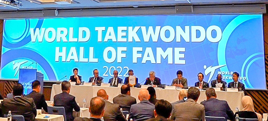 World Taekwondo hosts inaugural Hall of Fame 2022 ceremony at General Assembly