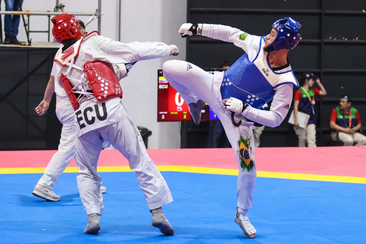 Brasil encerra Jogos Sul-Americanos com 10 medalhas e no topo do quadro de medalhas do Taekwondo