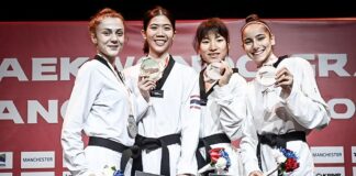 An Evening Of Champions And Upsets, As First Medals Awarded In Manchester 2022 WT Grand Prix
