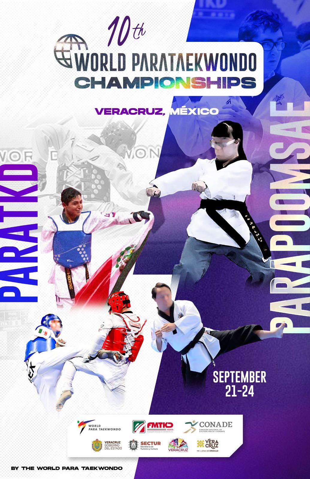 Veracruz será sede del Campeonato Mundial de Para Taekwondo 2023