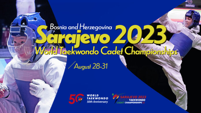 2023 World Taekwondo Cadet Championships set for Sarajevo