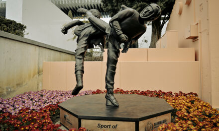 Taekwondo statue at Olympic Museum unveiled during special Ceremony