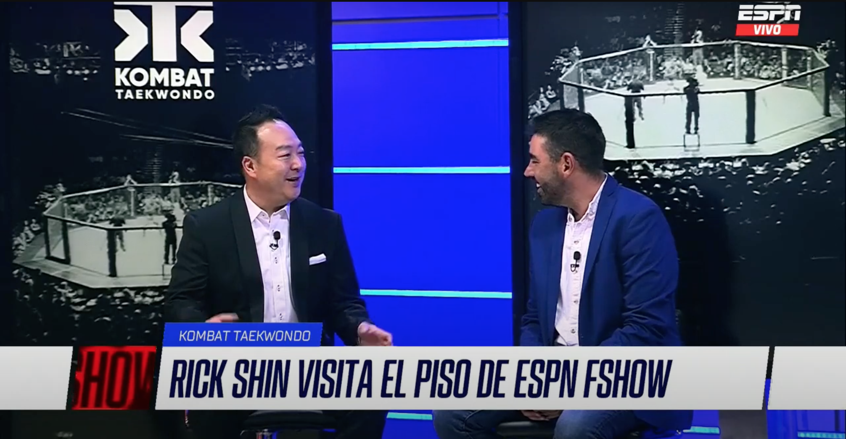 Rick Shin, Presidente de Kombat Taekwondo, entrevistado por ESPN